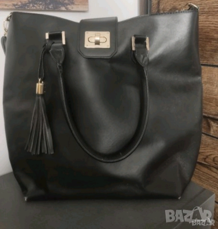 Голяма кожена чанта, снимка 1