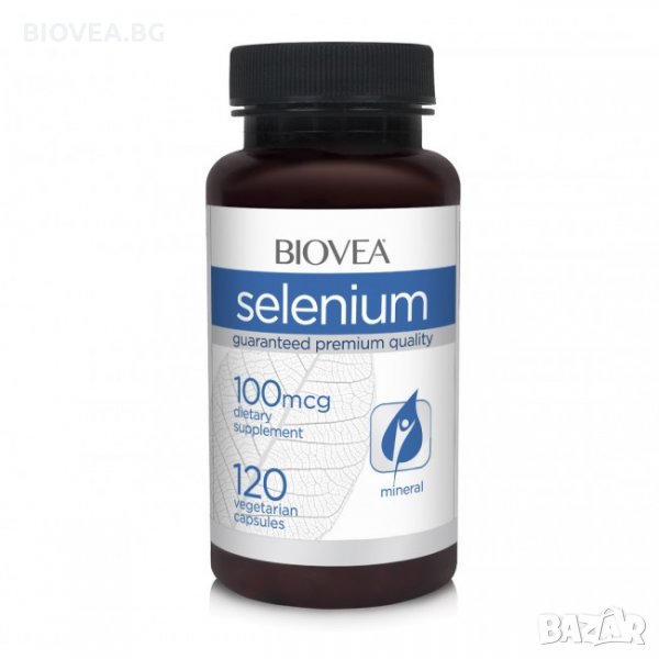 Хранителна добавка Biovea SELENIUM 120 Capsules, снимка 1