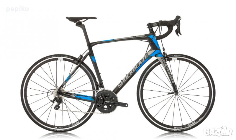 Продавам колела внос от Германия шосеен карбонов велосипед SHOCKBLAZE 28 цола фул  SHIMANO 105, снимка 1