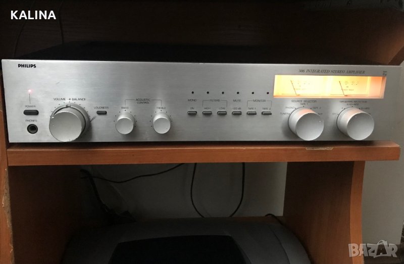 Philips integraTed stereo amplifier в Ресийвъри, усилватели, смесителни ...