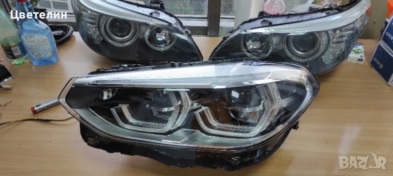 Ляв фар фарове BMW X3 X4 G01 G02 БМВ far farove F00HTB704306 8496823-01, снимка 1