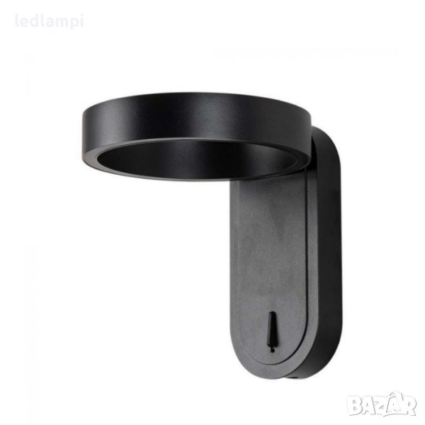 LED Аплик 5W Черен 2in1 Смяна на светлината, снимка 1