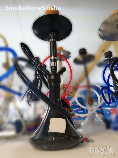 Високо черно стилно наргиле, снимка 1