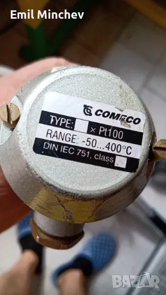 Термосъпротивление Pt-100, снимка 1