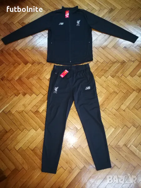  Уникален Тренировъчен Анцуг Ливърпул тесен Liverpool Training Tracksuit New Balance, снимка 1