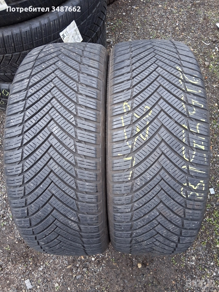 215 45 18 TRISTAN 2бр зимни дот 2023г , снимка 1