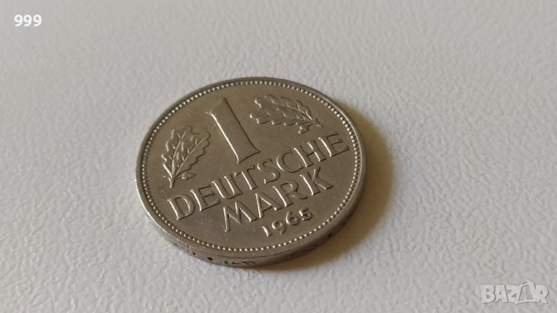 1 марка 1965 G - Германия, снимка 1