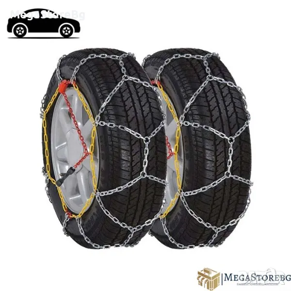 Автомобилни вериги за сняг - Меча стъпка (KN130) 15'' - 19'' 2бр./к-т., снимка 1