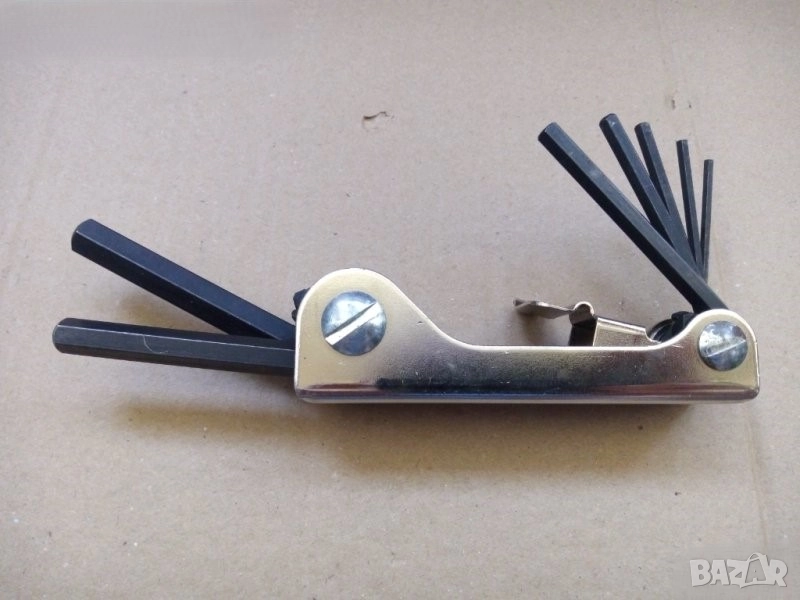 BEARGRIP 7БРОЯ ШЕСТОГРАМИ Г-ОБРАЗНИ ТИП НОЖКА .HEYTEC GERMANY 9 БРОЯ ШЕСТОГРАМИ Г-ОБРАЗНИ ключове , снимка 1