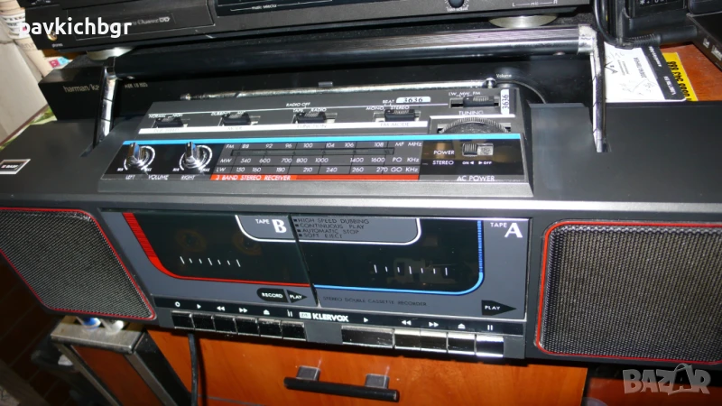 Двукасетъчен касетофон BASF, снимка 1