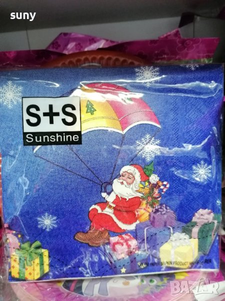 Коледни салфетки, снимка 1