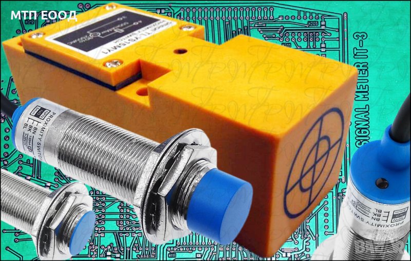 Индуктивен датчик, сензор, omron, снимка 1