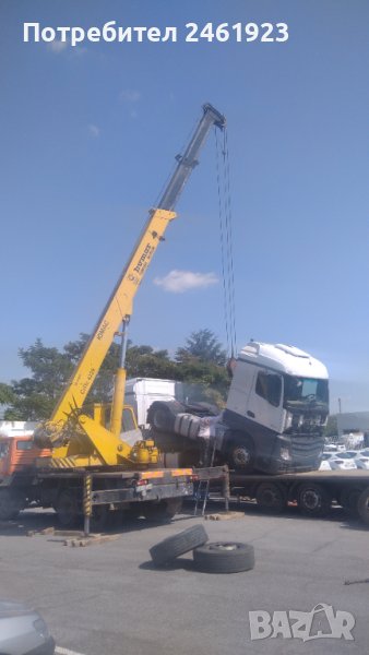 Автокран услуги, под наем автокран и камион. Услуги с камион и кран, снимка 1