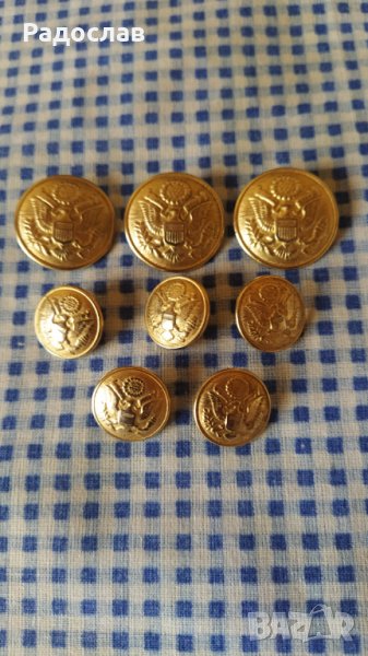 военни копчета САЩ, снимка 1