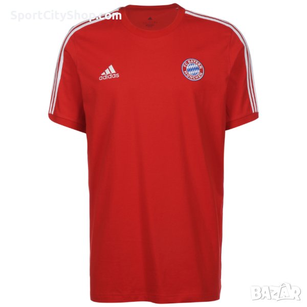 Мъжка тениска Adidas Fc Bayern Dna 3-Stripes Hf1361, снимка 1