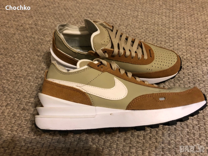 NikeWaffle One Leather 'Limestone Ale Brown маратонки, снимка 1