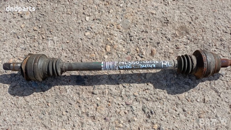Полуоска Mercedes ML350 CDI W166 2013г.(задна лява)	, снимка 1
