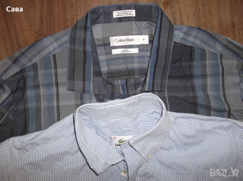 Ризи CALVIN KLEIN, LACOSTE   мъжки,М-Л, снимка 1