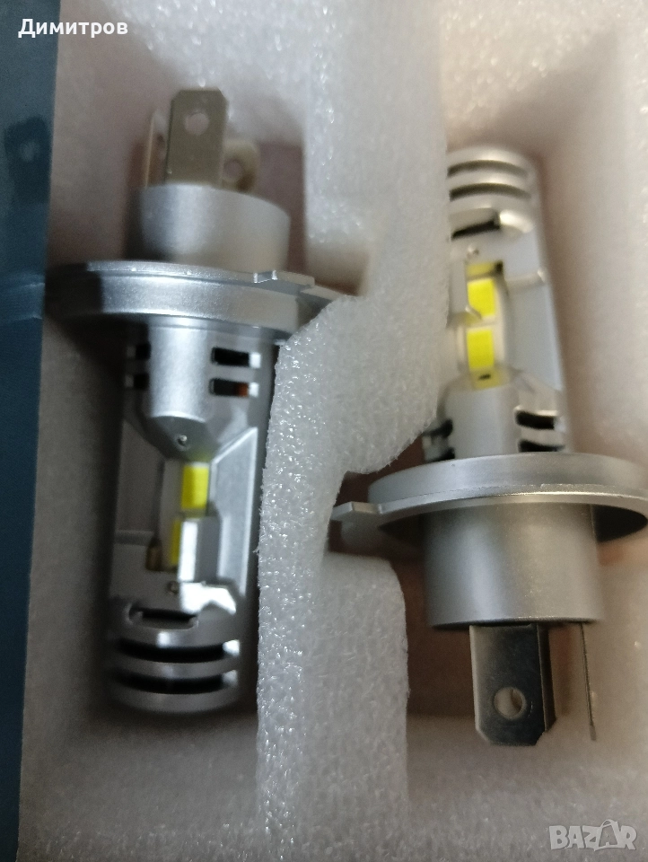 лед крушки H4, снимка 1