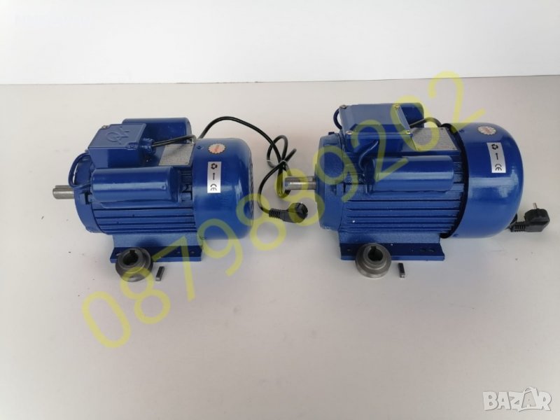 Електрически монофазен двигател,мотор 4KW, 3KW,2.2KW,1.5KW,1.1KW, 3000 обр, снимка 1