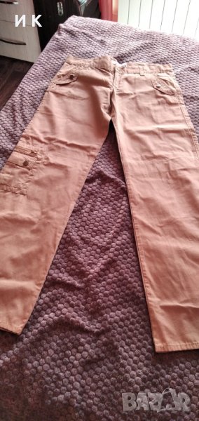 Светло кафяв летен панталон, снимка 1