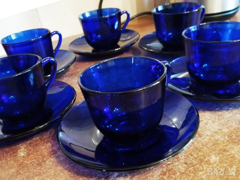 Сервиз за кафе - ARCOROC COBALT BLUE, снимка 1