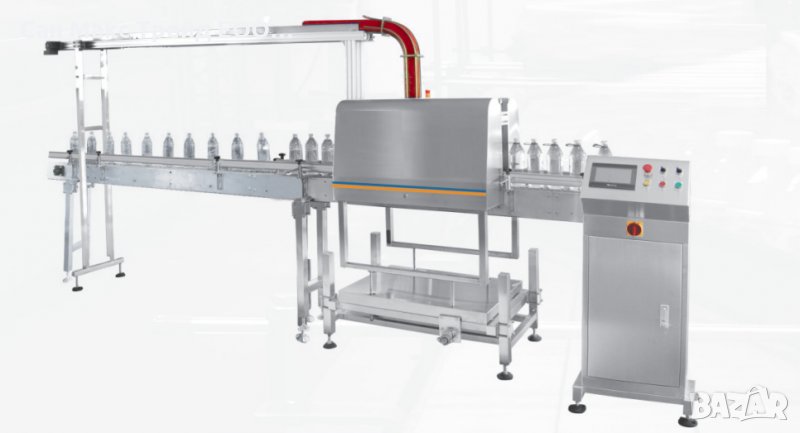 Полуавтоматична машина за поставяне на дръжки на РЕТ бутилки, снимка 1