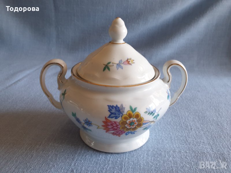 Порцеланова голяма захарница-KBL-Bavaria, снимка 1