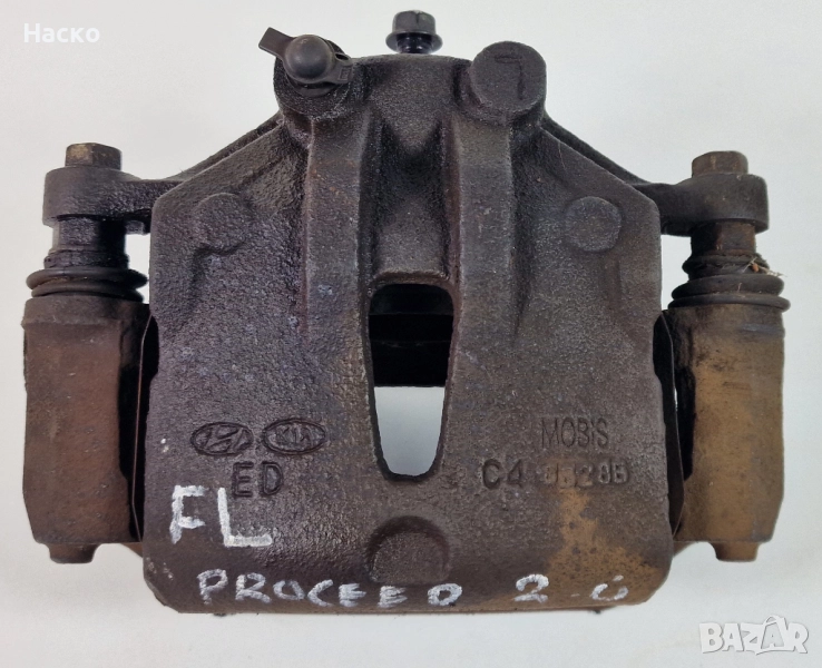 Преден Ляв Спирачен Апарат Киа Кия Сиид Kia Ceed 2.0 CRDI ЦРДИ 2006 - 2012, снимка 1