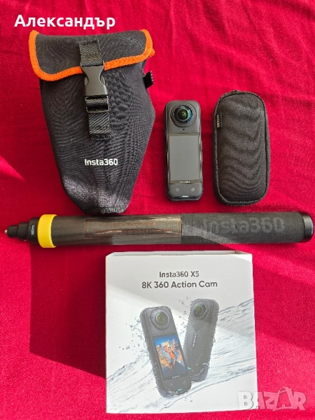 Insta360 X5 360° 8K, снимка 1