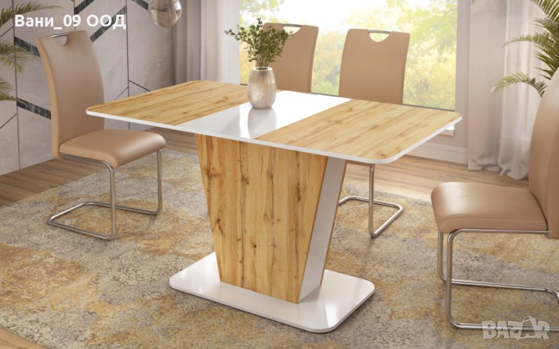 Стилна трапезна маса, снимка 1