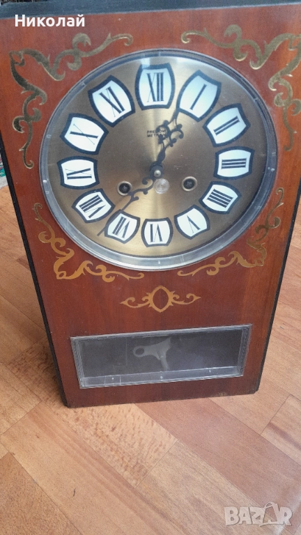 Полски стенен часовник с махало Predom-Metron, снимка 1