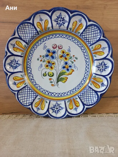 Голяма декоративна чиния Испания, снимка 1