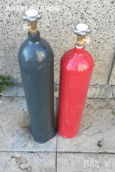 Бутилка за технически газове Со2 /Цо2    Аr/Аргон , снимка 1