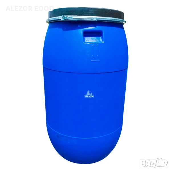 Бидон 85 литра, капак с обръч, R40, снимка 1