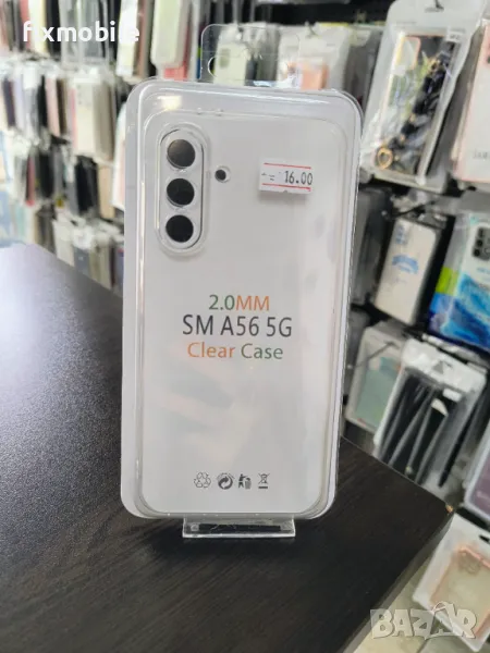 Samsung Galaxy A56 5G Прозрачен силиконов гръб/кейс, снимка 1