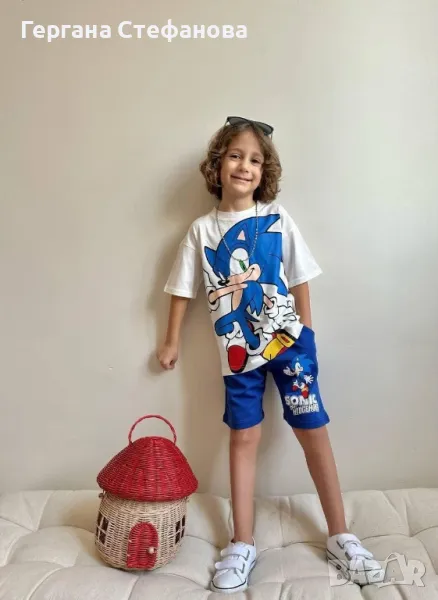 Комплект Соник Размери-3/4г.4/5г.5/6г.7/8г.9/10г. Цена-25 лв, снимка 1