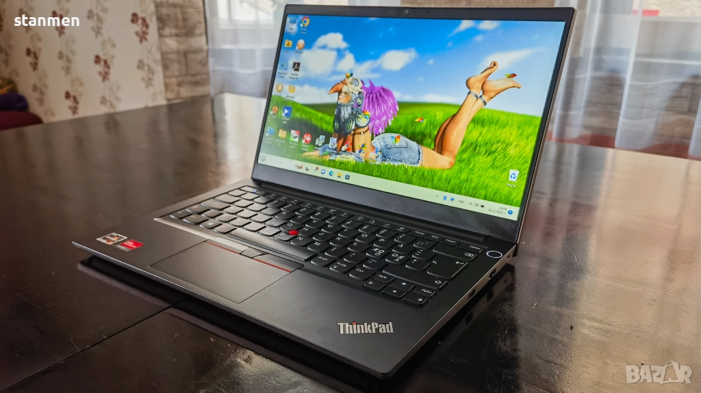 Продавам Гаранционнен Lenovo ThinkPad E14 Gen2/IPSматFHDсKам/up6x4ghz/nVme256gb/8gb/AmdRadeon/8чБат , снимка 1
