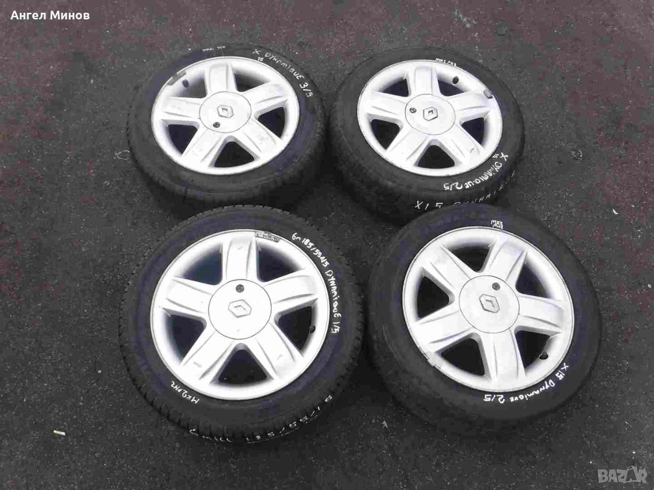 Джанти Рено 15 цола 4х100, снимка 1