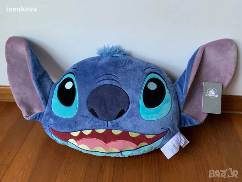 Възглавничка с лице на любимия Стич от "Лило и Стич", снимка 1