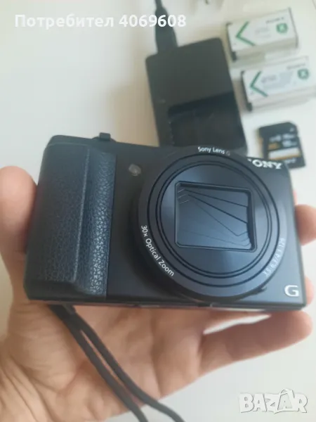 Апарат Sony hx-50 джобен с две батерии., снимка 1
