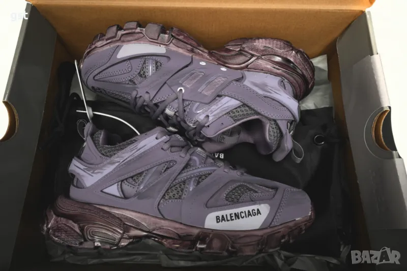 Balenciaga Dark Purple 💜 Дизайнерски Маратонки Унисекс Мъжки дамски Уникални Sneakers Shoes , снимка 1