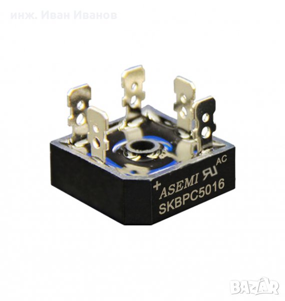 Трифазен изправителен мост по "схема Ларионов" 50A, 1600V, снимка 1