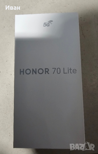 Honor 70 lite 5G нов неразопакован с 2 г гаранция, снимка 1