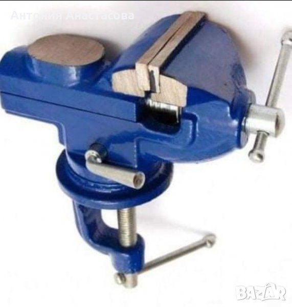 ПОСЛЕДНИ БРОЙКИ! Менгеме 50мм за закрепване към маса СИБРТЕХ, снимка 1