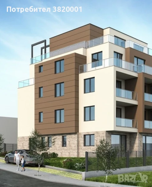 Едностаен партер 33.36 м² с паркомясто в цената, снимка 1