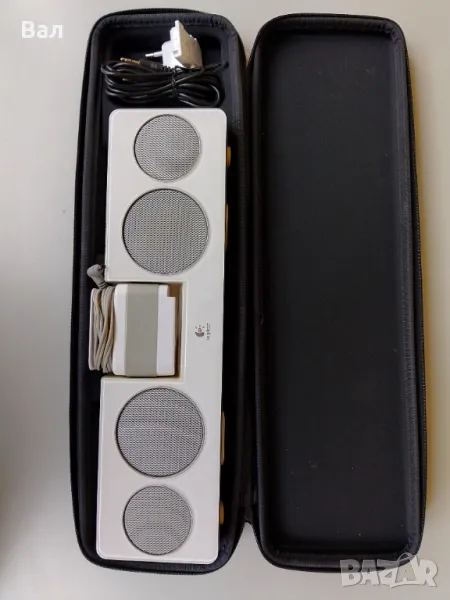 Стерео тонколона с усилвател Logitech +калъф, снимка 1