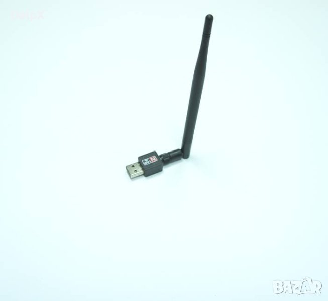 Безжичен мрежов Wi-fi, адаптер, карта с антена, USB 2.0, 600MBp/s, снимка 1