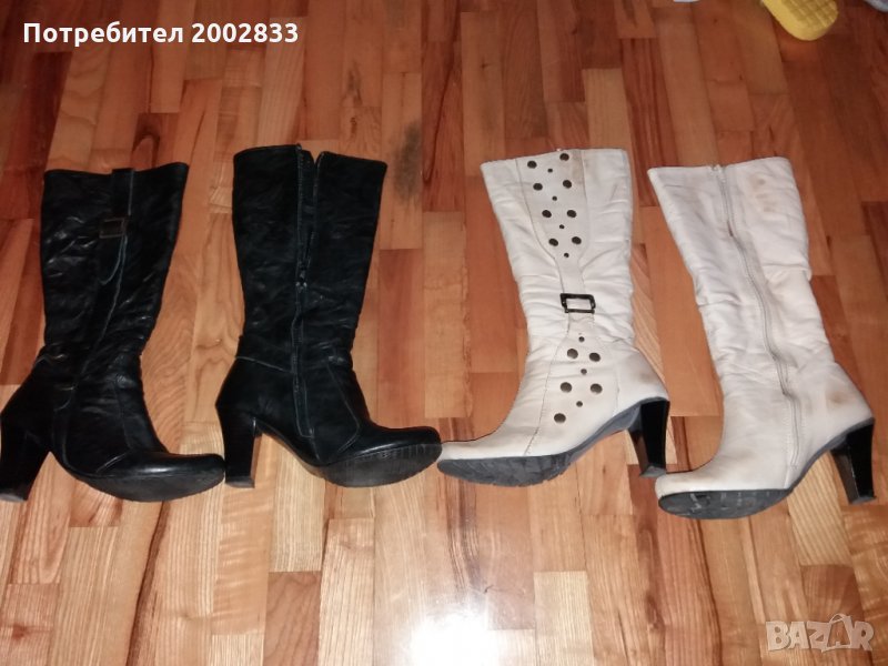 Дамски ботуши естествена кожа, снимка 1
