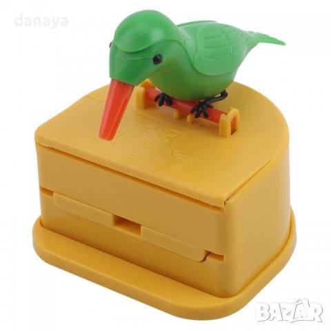 3062 Забавен диспенсър за клечки за зъби Птиче, снимка 7 - Прибори за хранене, готвене и сервиране - 37749825